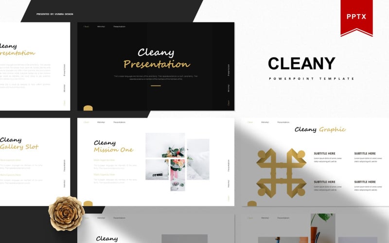 cleany powerpoint template original