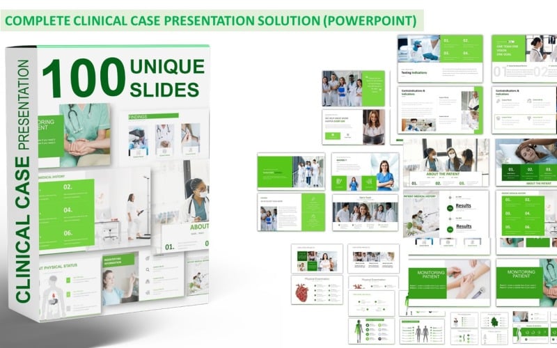 clinical case powerpoint template original