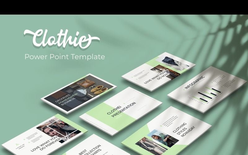 clothie powerpoint template original