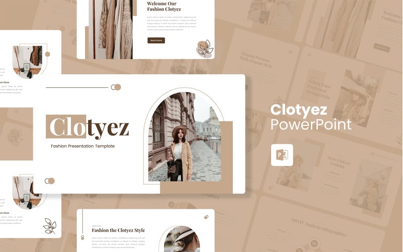 clotyez fashion powerpoint template original