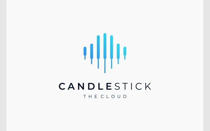 cloud candlestick statistics logo original