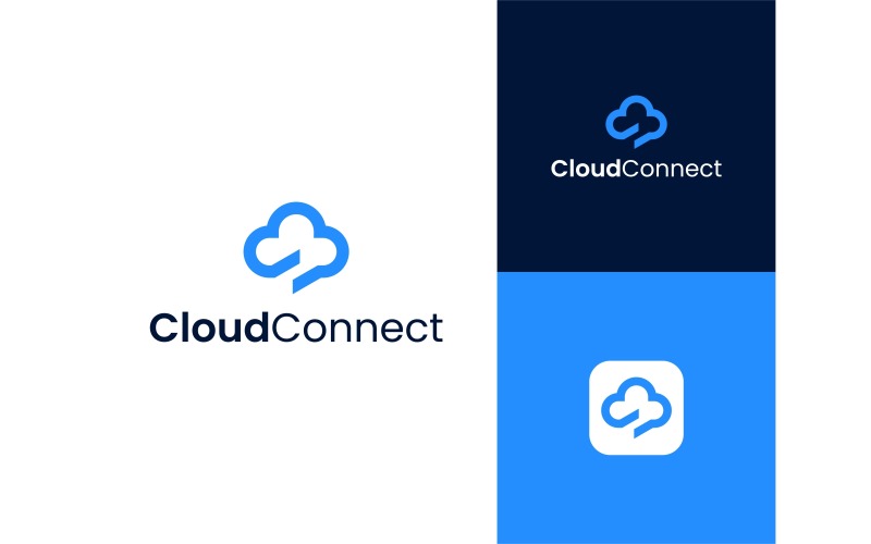 cloud connect computing logo original