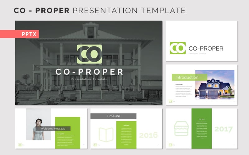 co proper powerpoint template original