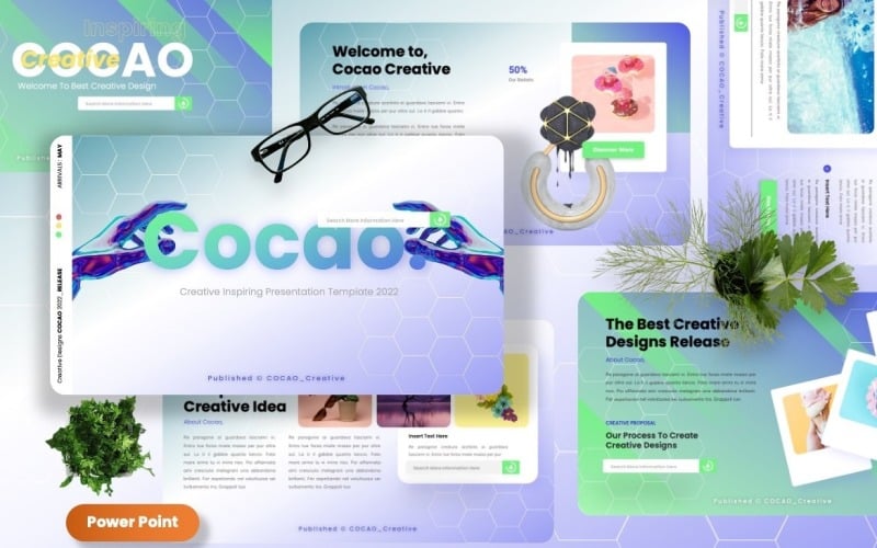 cocao creative inspiring powerpoint templates original