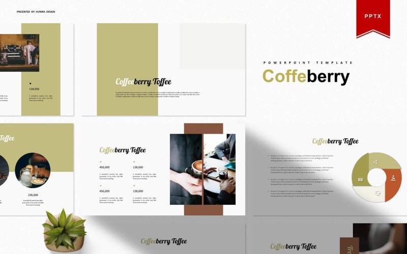coffeberry powerpoint template original