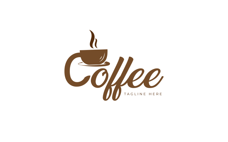 coffee restaurant vector logo design template original