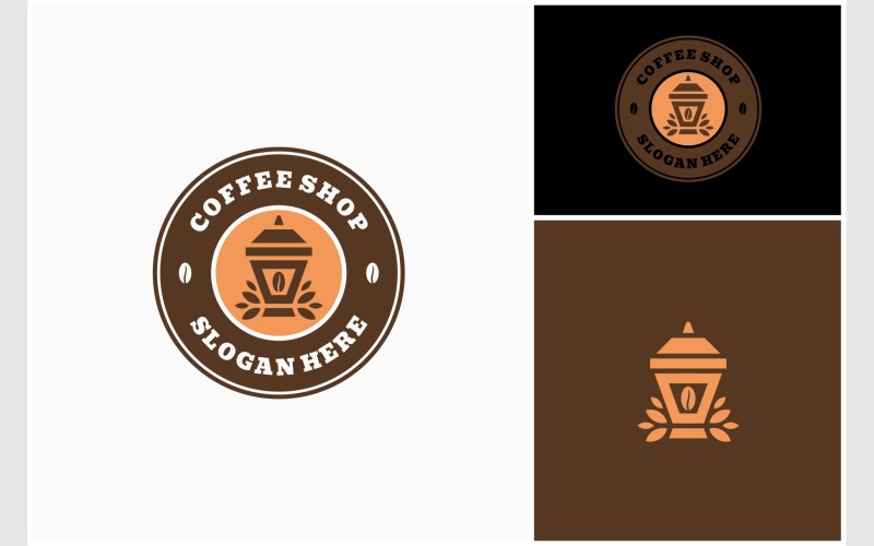 coffee traditional badge stamp logo original