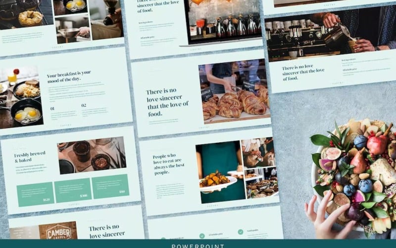 coftry food amp cuisine powerpoint template original