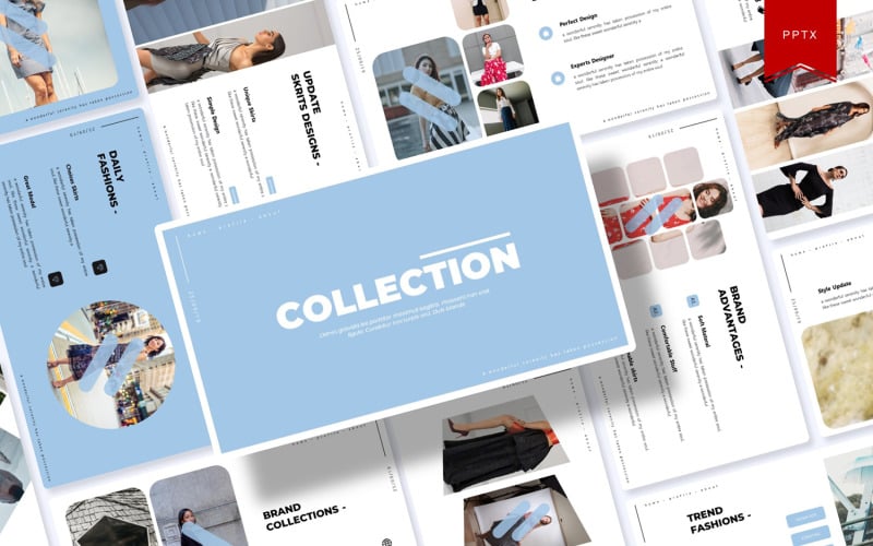collection powerpoint template original