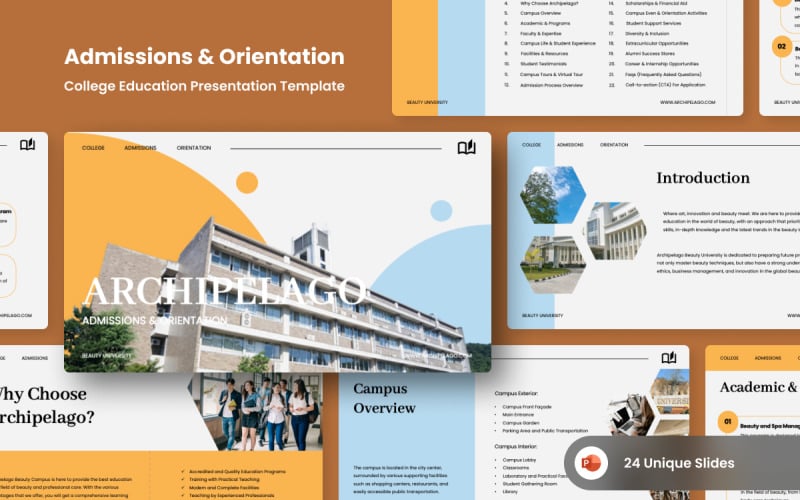 college orientation powerpoint design original