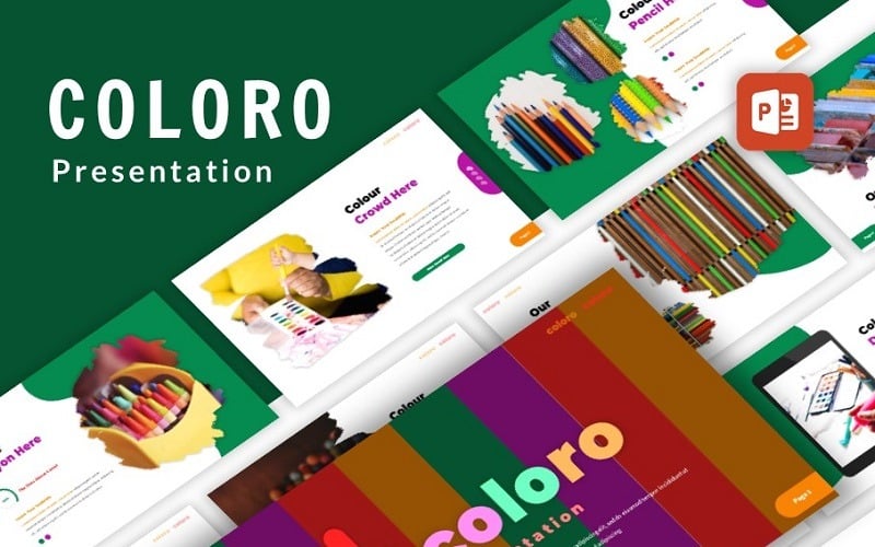 coloro creative powerpoint presentation original