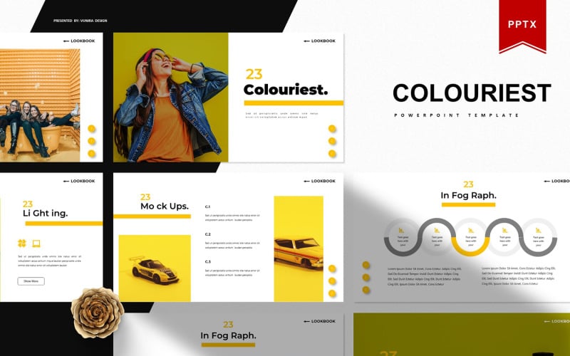colouriest powerpoint template original
