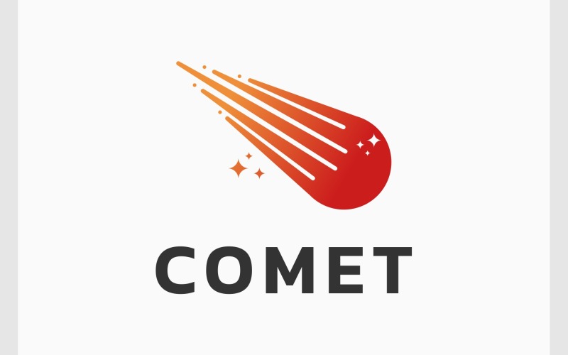 comet meteor asteroid logo original