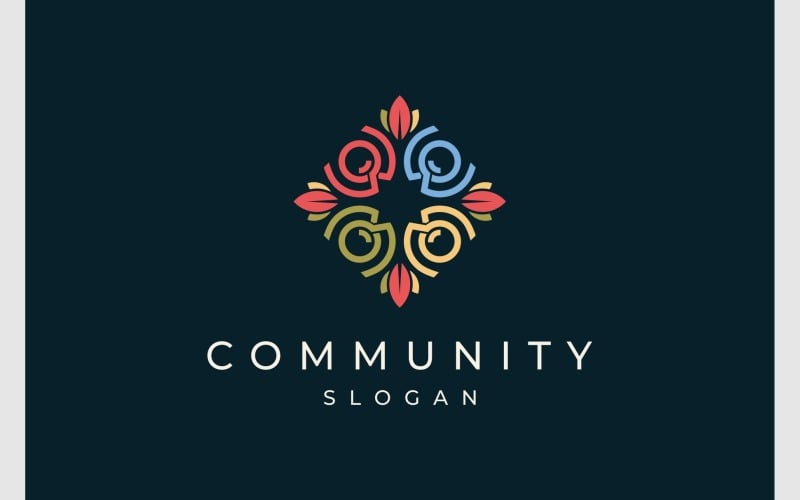 community frame decoration logo original