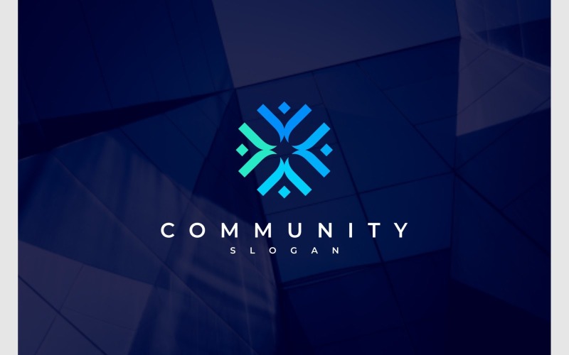 community group happy logo original
