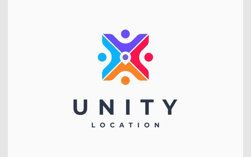 community place unity location logo original