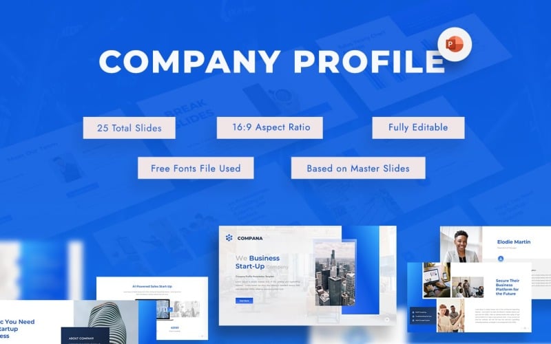 compana company profile powerpoint presentation original