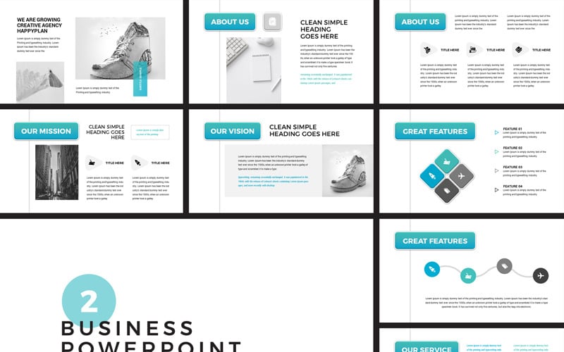 company business powerpoint template original