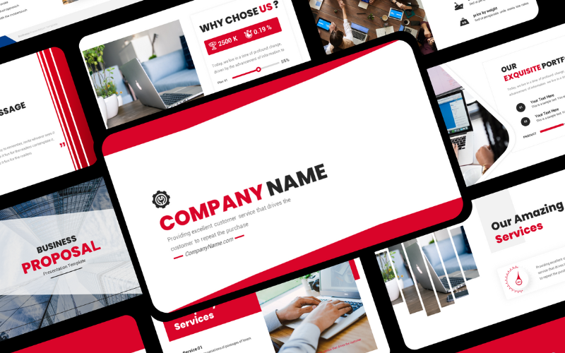 company business proposal powerpoint original