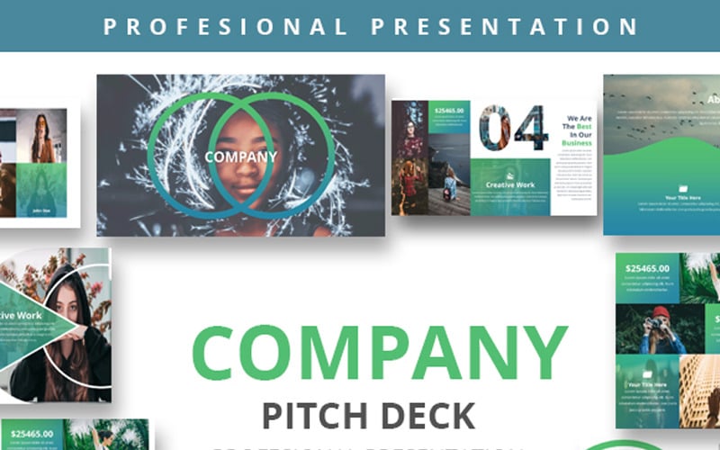 company powerpoint template original