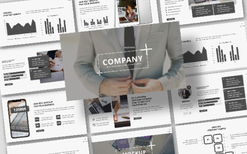 company presentation powerpoint template original
