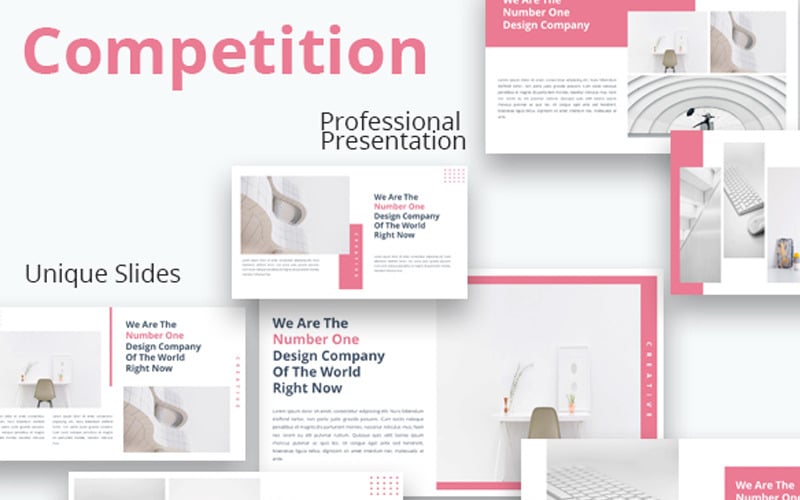 competition powerpoint template original