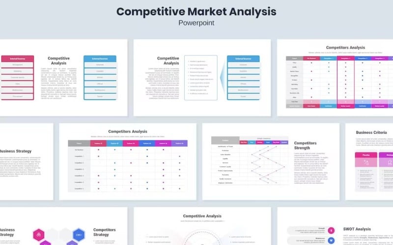 competitive market analysis powerpoint original