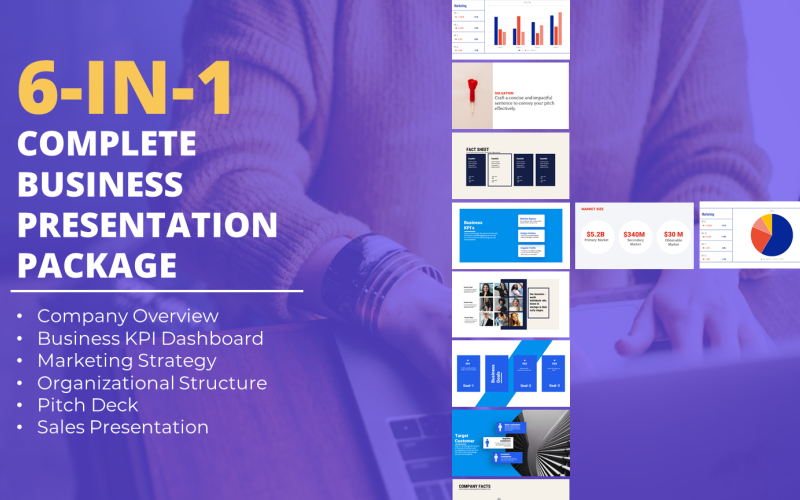 complete business presentation package original