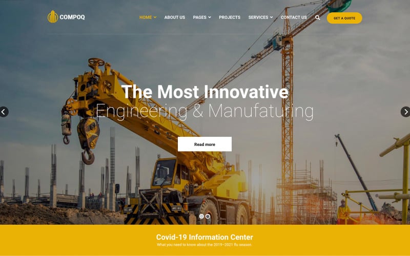 compoq construction and renovation joomla templates original