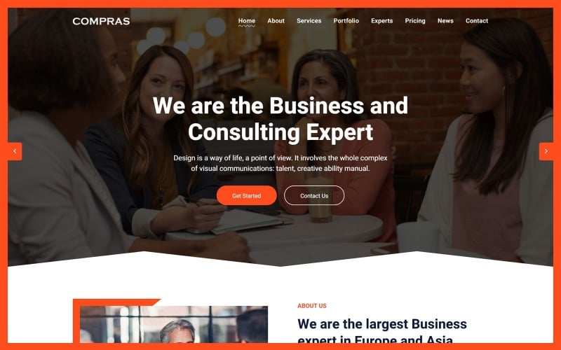 compras business amp consulting html landing page original