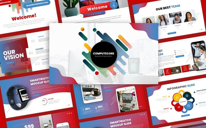 computecore presentation template original