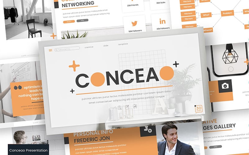 conceao powerpoint template original