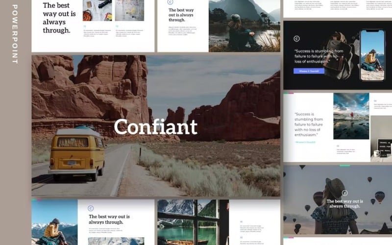 confiant clean amp simple powerpoint template original