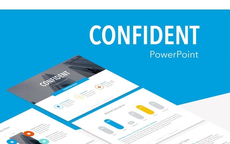 confident powerpoint template original