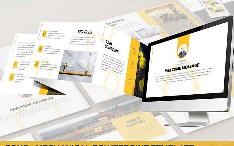cons mechanical powerpoint template original