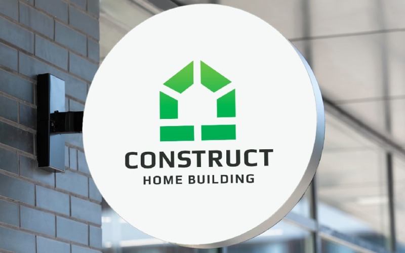 construct home building logo original