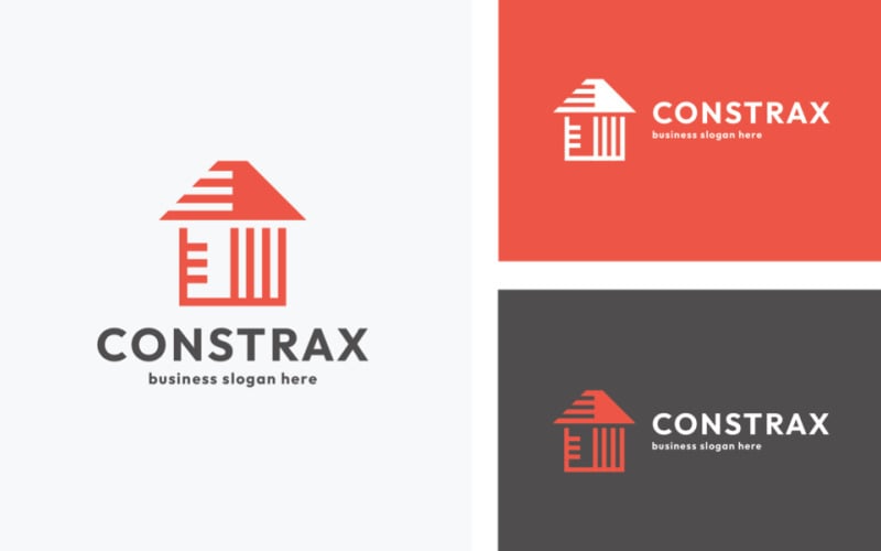 construction real estate logo original