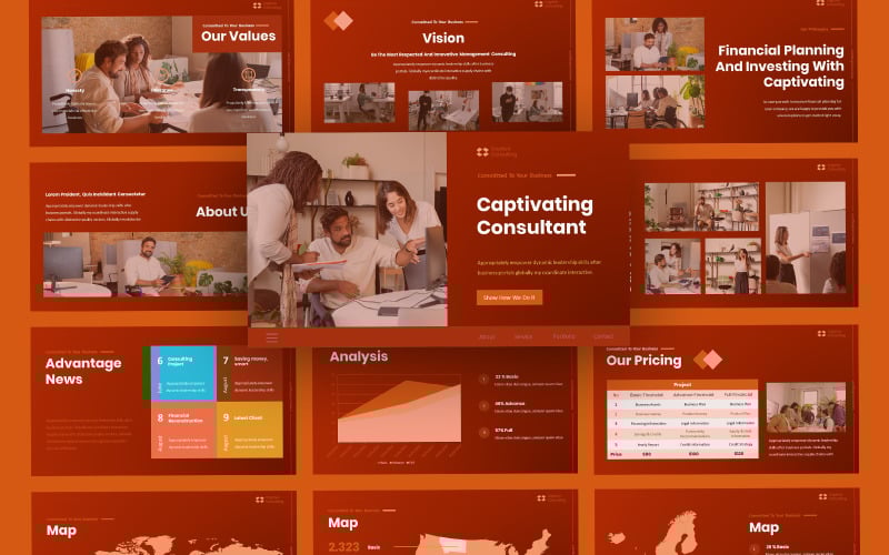 consult business consulting powerpoint template original