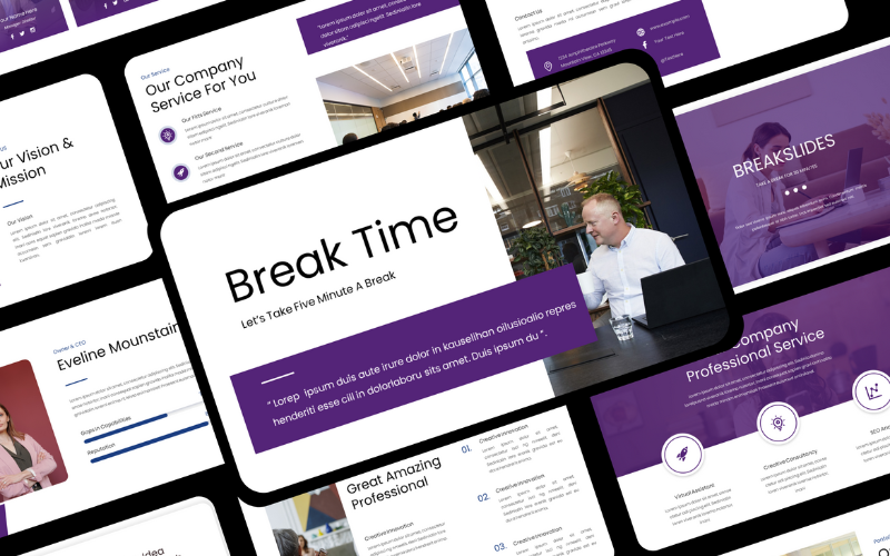 consultant presentation template original