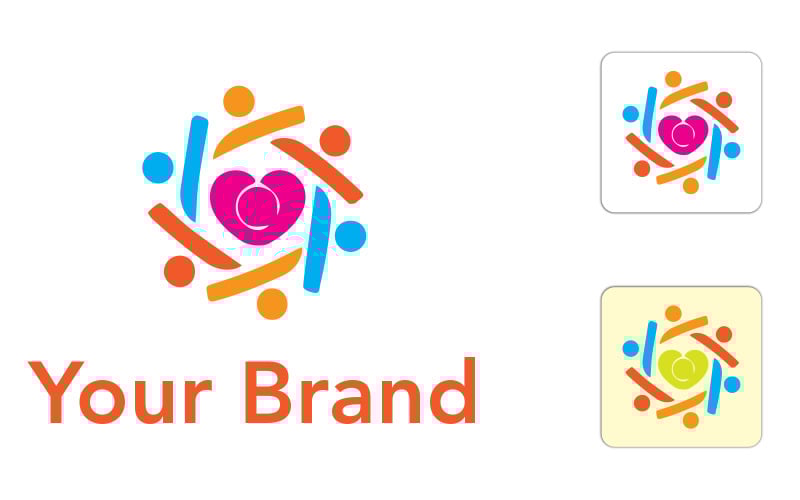 consulting logo creative design template original