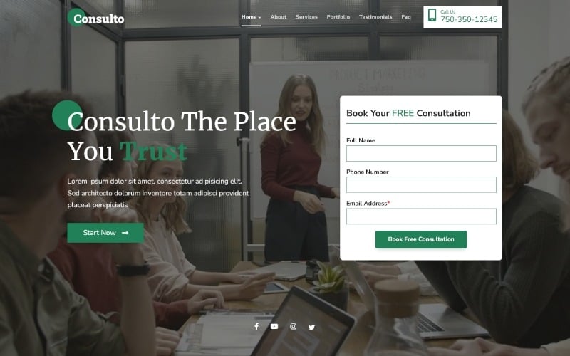 consulto law amp businesses consulting agency html landing page template original