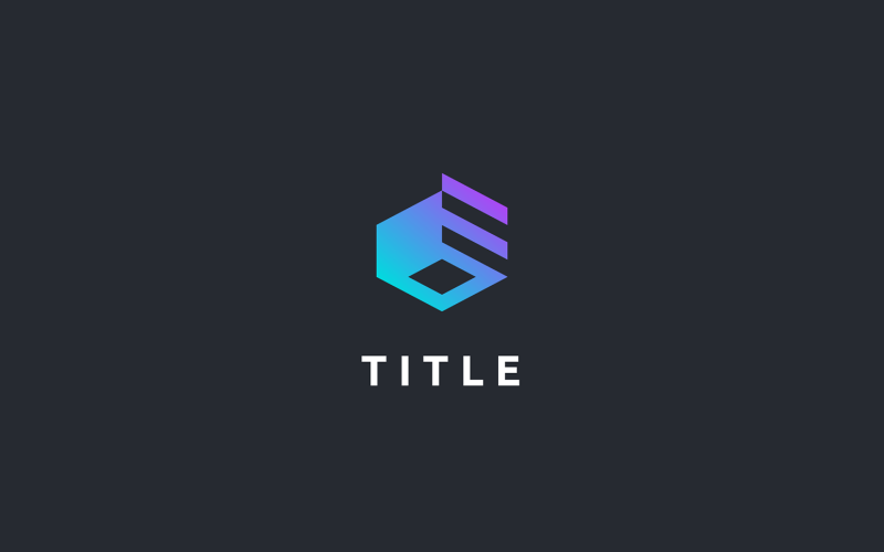 contemporary blockchain cryptocurrency layer logo original