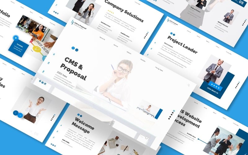 content management system and proposal powerpoint original