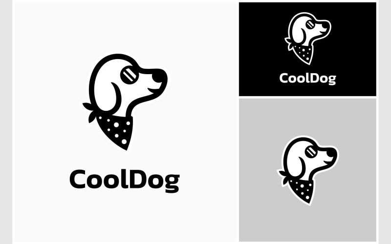 cool dog puppy pet accessories logo original