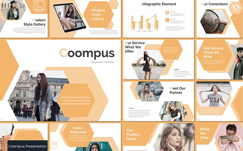 coompus powerpoint template original