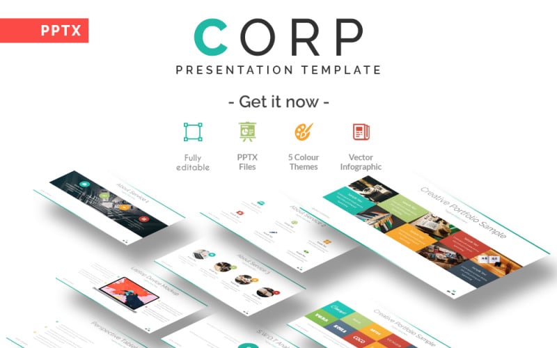 corp multipurpose presentation template original