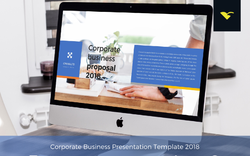 corporate business proposal powerpoint template original
