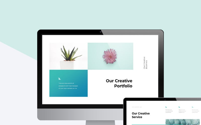 corporate powerpoint template original