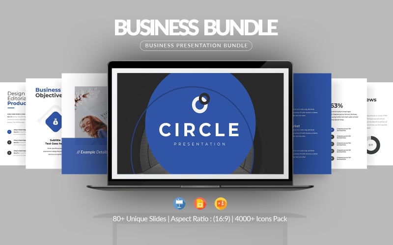 corporate presentation templates bundle for business original