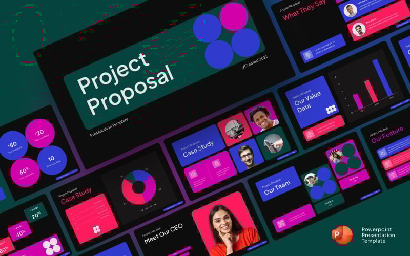 corporate project proposal powerpoint presentation original